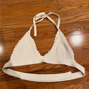 size medium crochet top